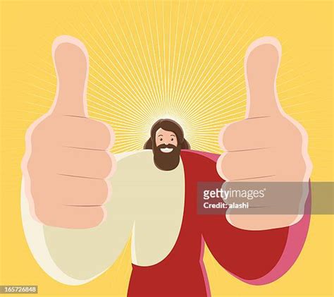 thumbs up jesus photos and premium high res pictures getty images