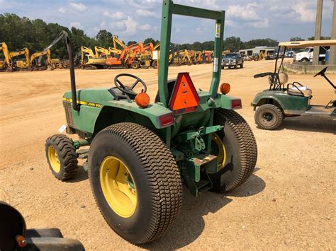 John Deere 870 Farm Tractor Vinsn170947 Roll Bar Turf Tires