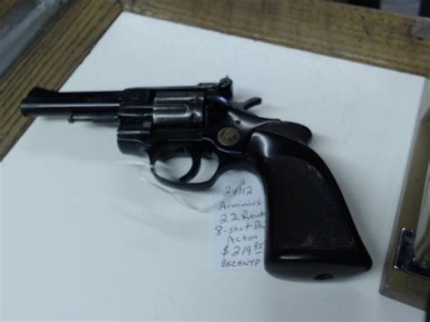 Arminius Hw51 8 Shot 22 Revolver Phillips And Sons Pawnbrokers