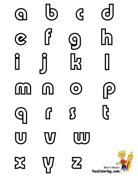 Easy Abc Coloring Sheet Free Numbers Uppercase Lowercase Charts