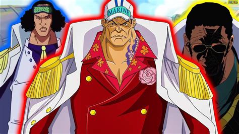 The Five Strongest Admirals In One Piece