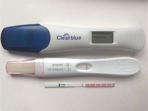 Clear Blue Pregnancy Test Positive And Negative Pregnancywalls