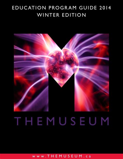 Themuseums Education Program Guide 2014 Winter Edition By Themuseum