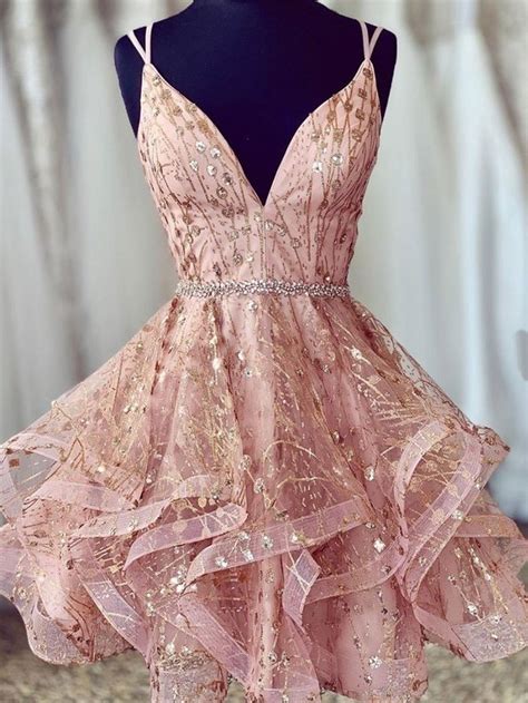 Lovely Pink Lace Prom Dresses With Corset Bemybridesmaid In