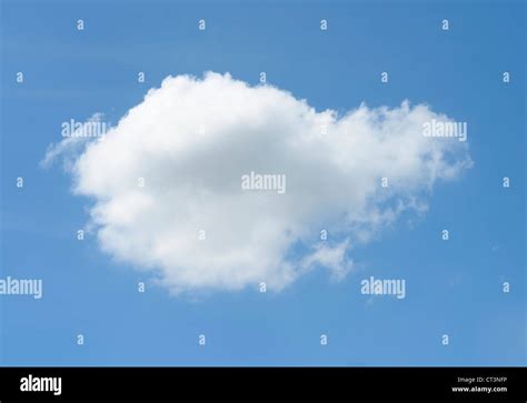 Puffy Cloud In Blue Sky Stock Photo Alamy