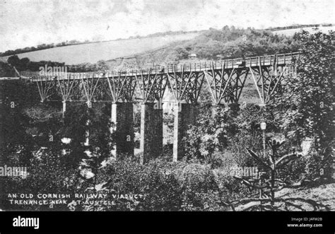 St Austell Viaduct Stock Photo Alamy