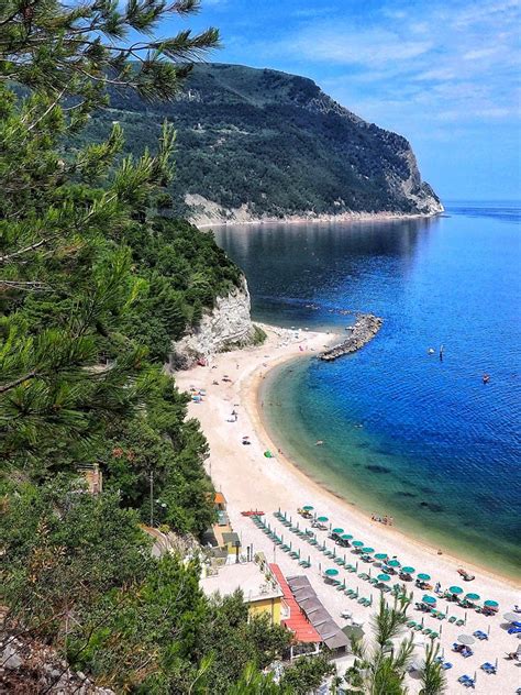 About random animal generator tool. Italy, Le Marche, Spiaggia Urbani- Sirolo, beaches close ...