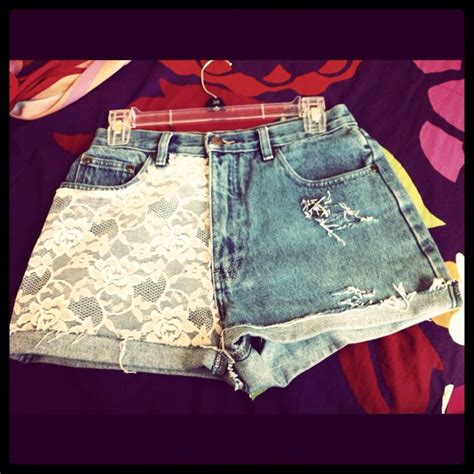 Diy Lace Shorts I Made Took A While But It Was Totally Worth It Diy