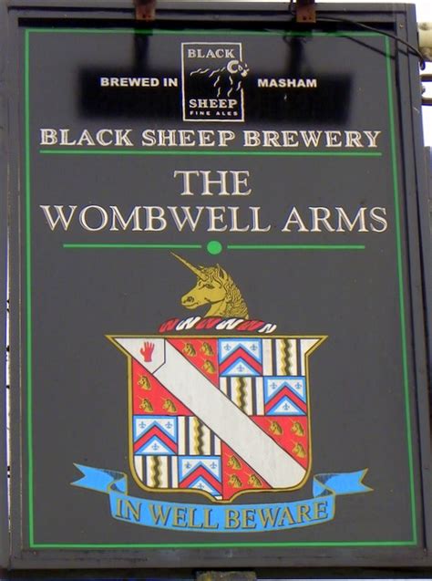 Sign For The Wombwell Arms © Maigheach Gheal Cc By Sa20 Geograph