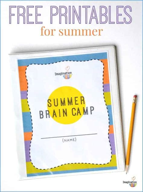 Summer Printable For Kids Imagination Soup