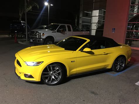2018 Ford Mustang Gt Yellow Supercars Gallery