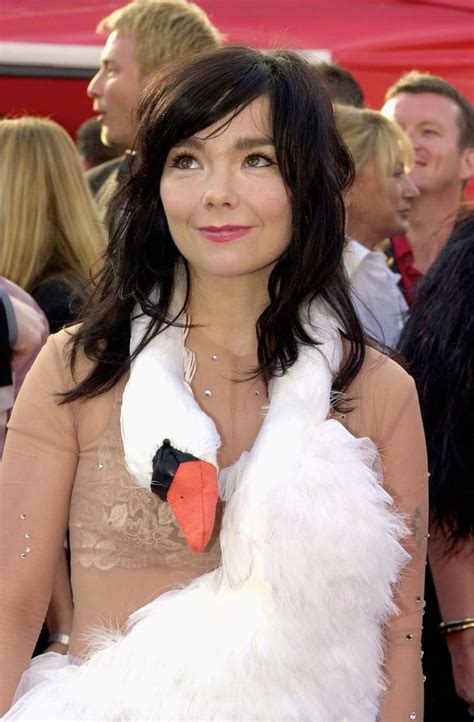 Remember When Björk Wore A Swan Dress At The Oscars Cnn Swan Dress