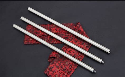 Hotstainless Steel Stick Three Sections Combination Stick Kung Fu
