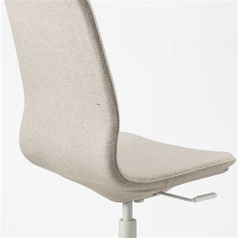 You can adjust the chair/sit and stand support to fit your individual needs so you stay alert and enjoy healthier sitting. LÅNGFJÄLL Conference chair - Gunnared beige, white - IKEA