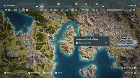 All Assassins Creed Odyssey Tomb Locations How To Get All The Ancient