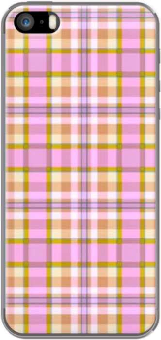 Checkered Classic Soft Pink By Mehrfarbeimleben For Apple Iphone 55s
