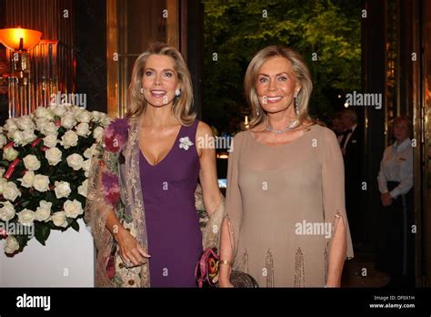 Inaara Begum Aga Khan And Her Mother Renate Thyssen Henne L R At The