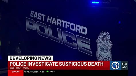 Man found dead in East Hartford, death investigation underway - YouTube