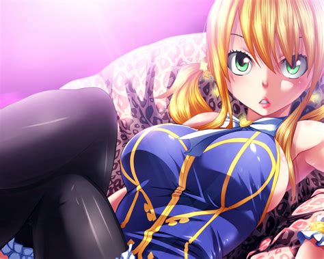 Download 1280x1024 Wallpaper Blonde Girl Anime Fairy Tail Lucy
