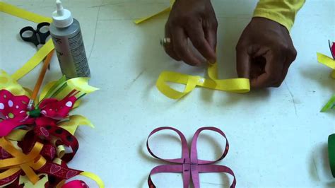 How to create a ribbon design with your actual hair. Boutique hair bows tutorial - YouTube