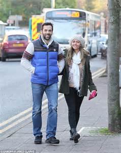 Samia Ghadie And Her Fiance Sylvain Longchambon Go Ice Skating Daily Mail Online