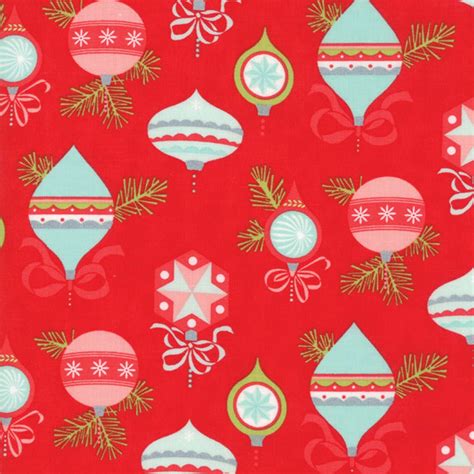 Flannel Moda Fabric, Vintage Holiday designed by Bonnie and Camille