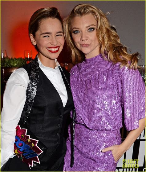 Emilia Clarke And Natalie Dormer Reunite At Persol And Bfi London Film