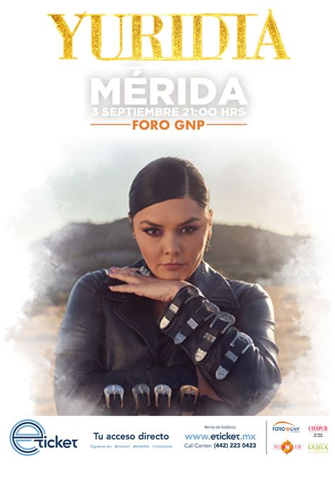 Yuridia En MÉrida Eventos Mérida