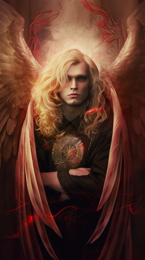 Angel Created With Ai By Amanda Church Male Angels Angels And Demons