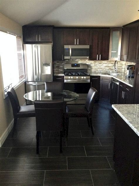 But if you're up for stepping outside of your comfort zone. 72+ Lovely Kitchen Backsplash with Dark Cabinets Decor Ideas