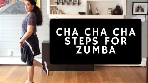 Cha Cha Cha Steps For Zumba Tutorial Youtube