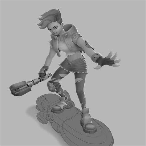 Wip20180506 Teen Brigitte Greyscale By Stman On Deviantart