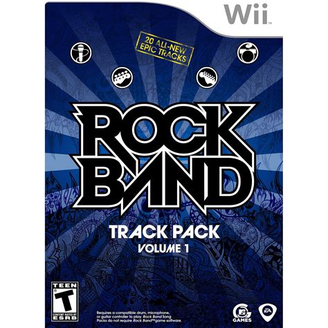 Rock Band Track Pack Vol 1 Wii
