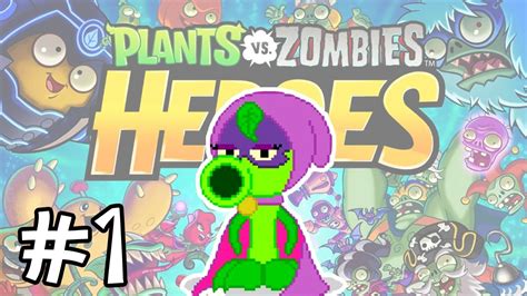 Plants Vs Zombie Heroes ฮีโร่ตัวแรก กับการเล่นแบบ ง๊งงง 1 Youtube