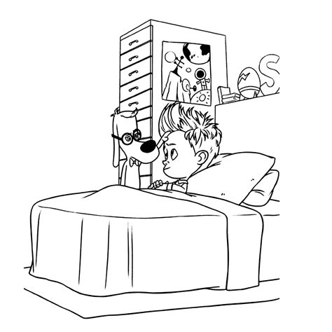 Mr Peabody en Sherman kleurplaten Kleurplatenpagina.nl boordevol