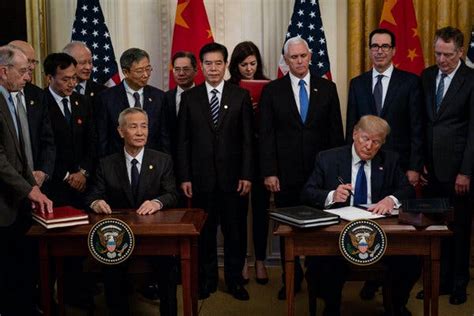 Opinion What Grade Does Trumps China Trade Deal Deserve Incomplete