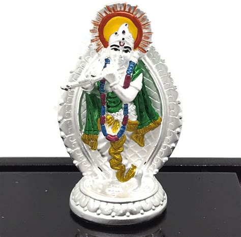 999 Pure Silver Krishna Idol Statue Murti Figurine 07 Walmart