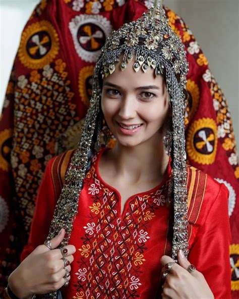 Turkmen Girl Turkmenistan Turkmenistan Girl Turkmen