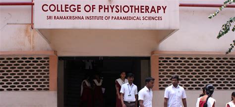 College Of Physiotherapy Sri Ramakrishna Institute Of Paramedical