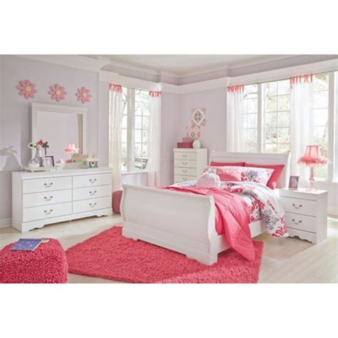 Check spelling or type a new query. B129-87 Ashley Furniture Anarasia Bedroom Full Sleigh Bed
