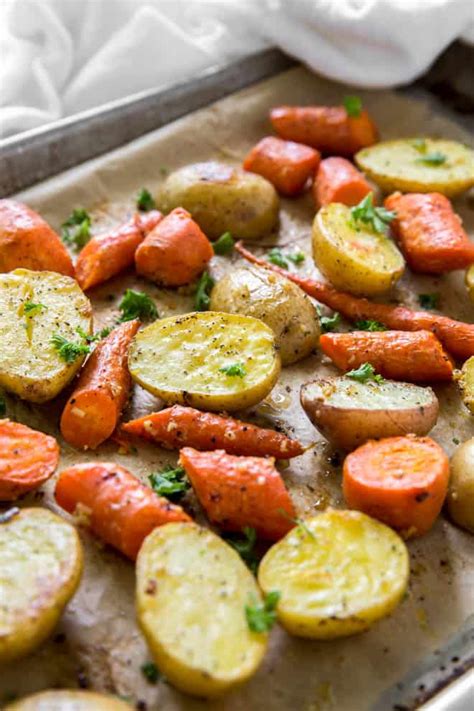 Place meat in cooking bag or. Easy Oven Roasted Potatoes and Carrots - Spoonful of Flavor