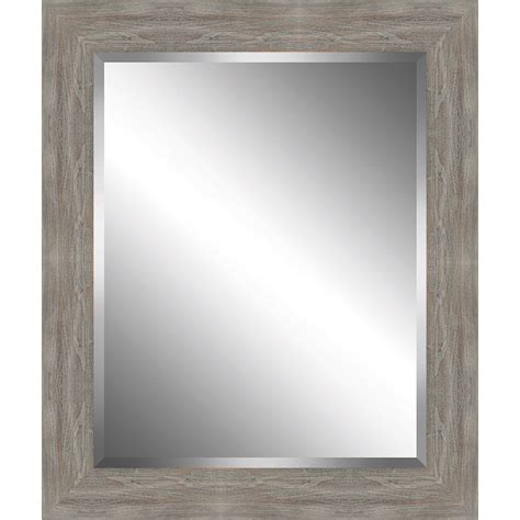 Wood Framed Beveled Plate Glass Mirror Wayfair