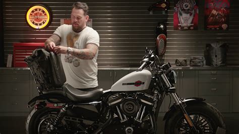 Like a sissy bar bag, just can't decide which one. Overwatch Large Sissy Bar Bag | Harley-Davidson - YouTube