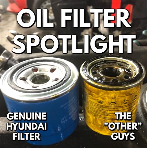 Oil Filter Spotlight Lauria Hyundai