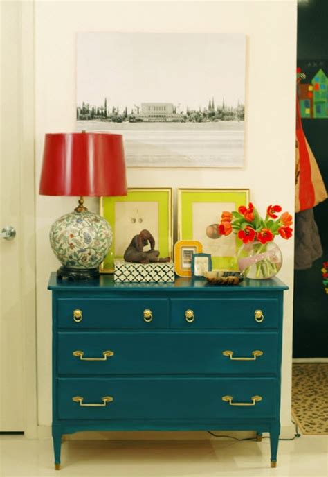 Colorful Vintage Dresser At In Seven Colors Colorful Designs