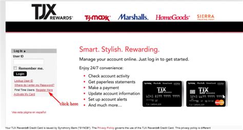 For making the payment via mail, one will have to mail it to dress barn, p.o. TJ Maxx Credit Card Online Login - CC Bank