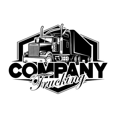 Trucking Company Logo Semi Truck Logo 18 Wheeler Ready Made Logo
