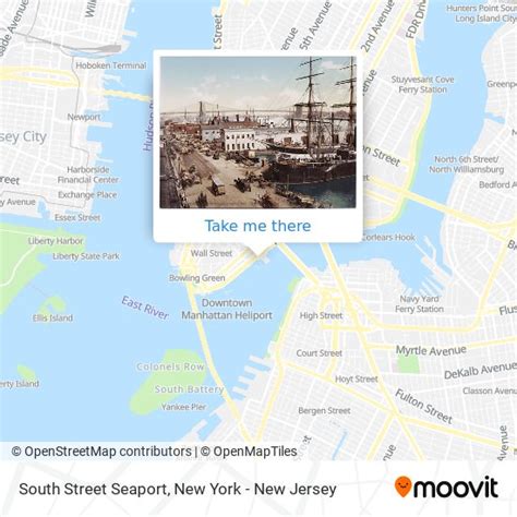 How To Get To South Street Seaport In Manhattan By Subway Bus Or Train