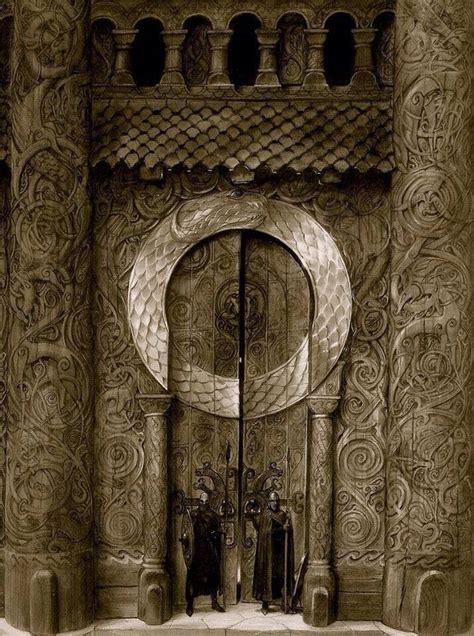 The Hall Of Heorot Beowulf Norse Viking Art