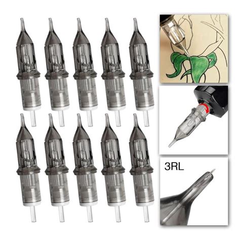 10pcs Clean Safe Micro Needle Cargridge Tattoo Needle Head Cartridge